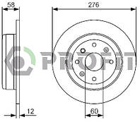 Колодки тормозные задние Chevrolet Epica 06-