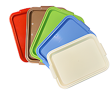 Піднос пластиковий прямокутний 445×321 Гемопласт