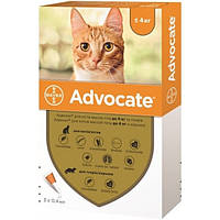 Bayer Advocate капли для кошек до 4 кг (1 пипетка )