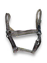 Недоуздок для коня ковровий. Недоуздки для коней Horse Stall смугастий, фото 3