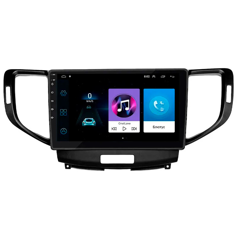 Штатна магнітола Lesko для Acura TSX II 2008-2014 екран 9" 2/32Gb Wi-Fi GPS Base 6 шт.