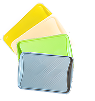 Піднос пластиковий прямокутний 530×380 Гемопласт