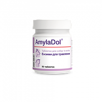 Dolfos (Долфос) AmylaDol - АмилаДол пищеварительные ферменты для собак и котов 30 табл