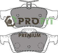 Колодки тормозные задние PREMIUM Ford Focus 04-. Mazda 3 03-. 5 05-