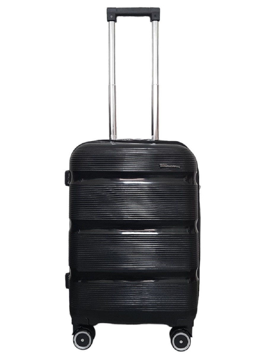 Валіза поліпропіленова Milano Bag 0307 мала 55 см чорна