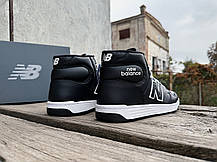 Чоловічі шкіряні кросівки New Balance 480 BB480COB чорні Оригінал, фото 6