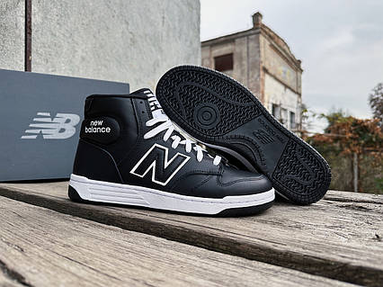 Чоловічі шкіряні кросівки New Balance 480 BB480COB чорні