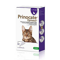 Принокат - капли от внешних и внутренних паразитов для кошек от 4 до 8 кг (1 пипетка)