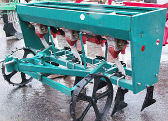 Сівалки зернові та пропашні мотоблочні рядні сошникові