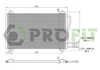 Радиатор кондиционера Mercedes SPRINTER 208-414 95-06