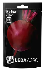 Насіння буряка Нобол, 2 г — рання сортова (70-90 днів), кругла, столова LEDAAGRO