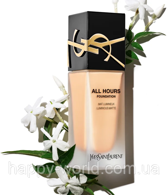 Стойкая тональная основа Yves Saint Laurent All Hours Encre de