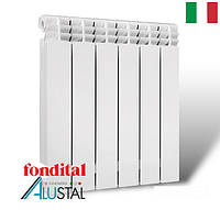 Біметалевий радіатор 2 секції FONDITAL ALUSTAL 500/100