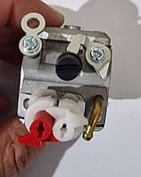 Карбюратор Husqvarna 340/345/350/357/359 з підсосом бензопила китай, фото 3