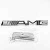 Емблема решітки радіатора AMG Mercedes-Benz (Мерседес) Хром 15,5 х 1,7 см, фото 7