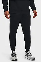 Чоловічі чорні спортивні штани UA Armour Fleece Joggers Under Armour ,M,XL, 1373362-001