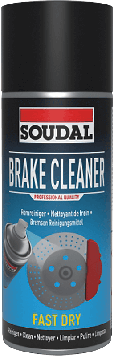 Аерозоль для очищення гальмівної системи /400мл/ Brake Cleaner SOUDAL