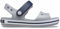 Сандали Crocs Crocband Sandal 10-27-17.5 см Light Grey/Navy 12856