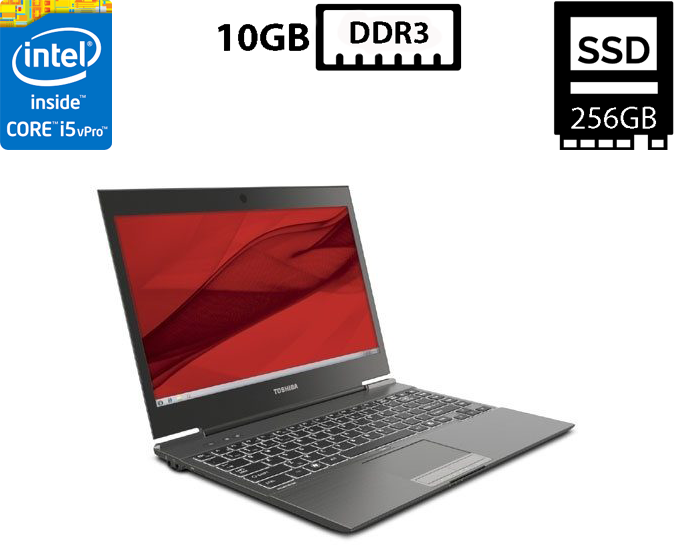 Ультрабук Toshiba Portege Z930-105/13.3”TN(1366x768)/Intel Core i5-3427U 1.80GHz/10GB DDR3/SSD 256GB/Intel HD Graphics
