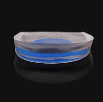 Силіконові устілки вставки під п'яту Підп'ятник із задніми та бічними бортиками розмір 39-46 прозорі 2847, фото 4