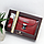 БРАК! УЦІНКА! Подарунковий набір жіночий Peterson D-19-KCS червоний (гаманець та брелок), фото 4