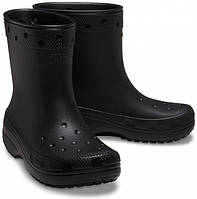 Дождевики женские Crocs Classic Rain Boot 208363 37, Черные