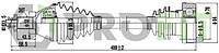 Полуось VW Polo 01-12. Skoda Fabia 99-14. Seat Cordoba 02-09. IBIZA 02-15 ЛЕВ.