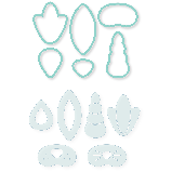 Набір вирубок з трафаретами 2495, фото 2