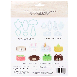 Набір вирубок з трафаретами 2495, фото 3