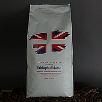 Кофе в зернах/зерновой London Ethiopia Sidamo 100% арабика 1 кг