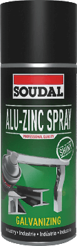 Мастило алюм.- цинкове антикорозійне /400мл/ Alu-Zinc Spray SOUDAL