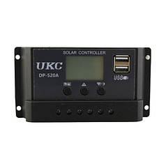Контролер для сонячної панелі UKC DP-520A 8462 (N020256)