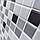 Декоративна ПВХ панель чорно-біла мозаїка 960х480х4мм SW-00001432, фото 7
