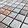 Декоративна ПВХ панель мозаїка під бежевий мармур 960х480х4мм SW-00001433, фото 2