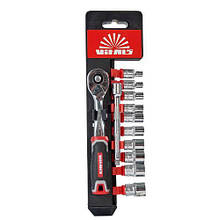 Набір головок торцевих з тріскачкою 1/4″ Vitals Master