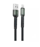 Кабель USB-A to Lightning 2.4A USB Cable Fast Charging 1 м Black
