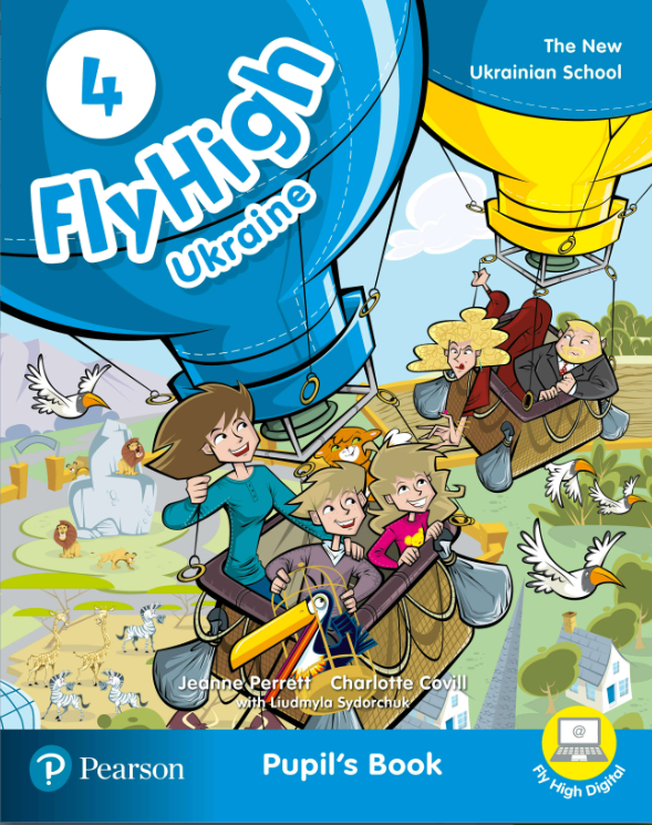 Підручник Fly High 4 PB with CD-Rom /Ukraine edition/