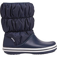 Дутики женские Crocs Winter Puff Boot M5W7-37-24 см Navy/White 14614