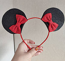 Вушка Міні Маус Мини Мики Маус Ушки Обруч Міні Ободок Мікі Обідок Міні Ободок Мини