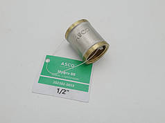 Муфта 1/2" ВВ латунна різьбова для водопровідних труб Asco®