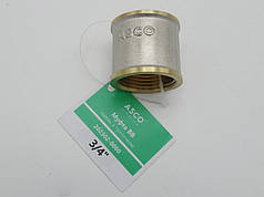 Муфта 3/4" ВВ латунна різьбова для водопровідних труб Asco®