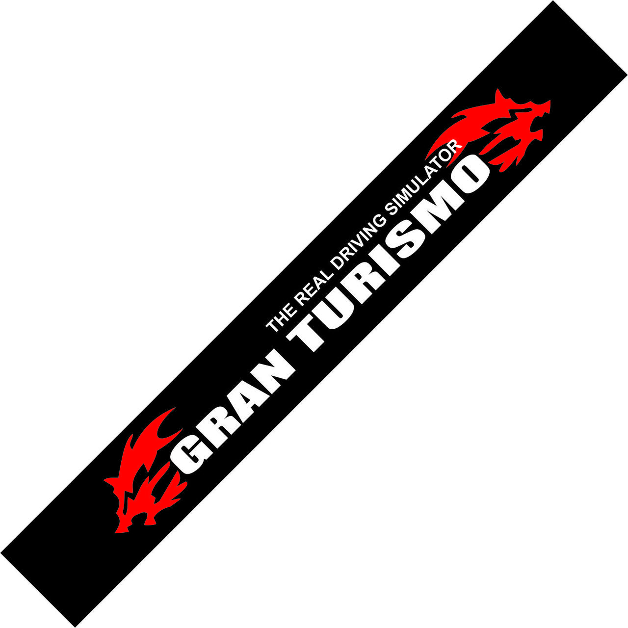 Наклейка лобое скло GRAN TURISMO