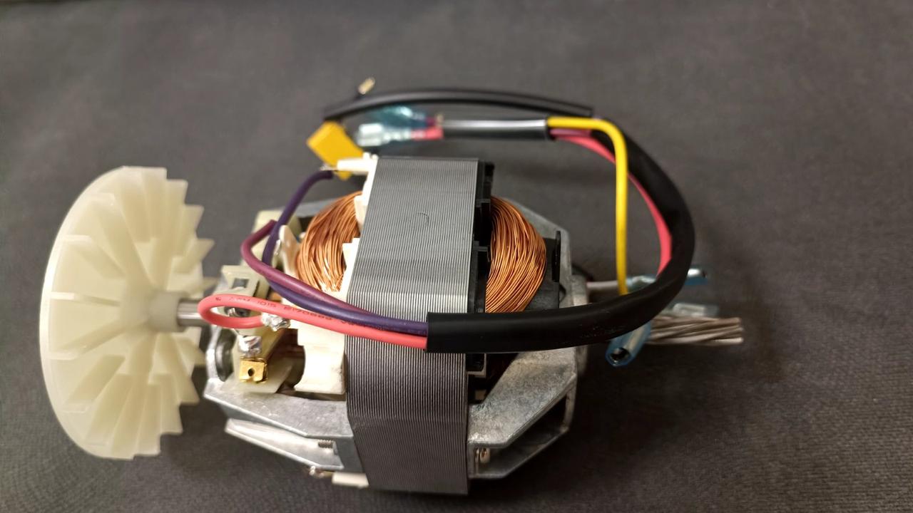 Двигун мотор (без кожуха) для м'ясорубки Kenwood MG510 (KW716901, KW660343)