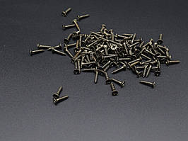 Саморіз. Колір "стара латунь". 2,5х12мм