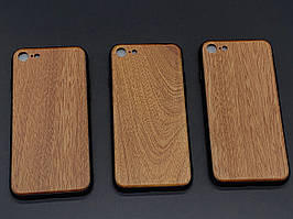 Дерев'яний чохол до смартфону iPhone 7/8 "Золотий дуб" протиударний під гравіювання