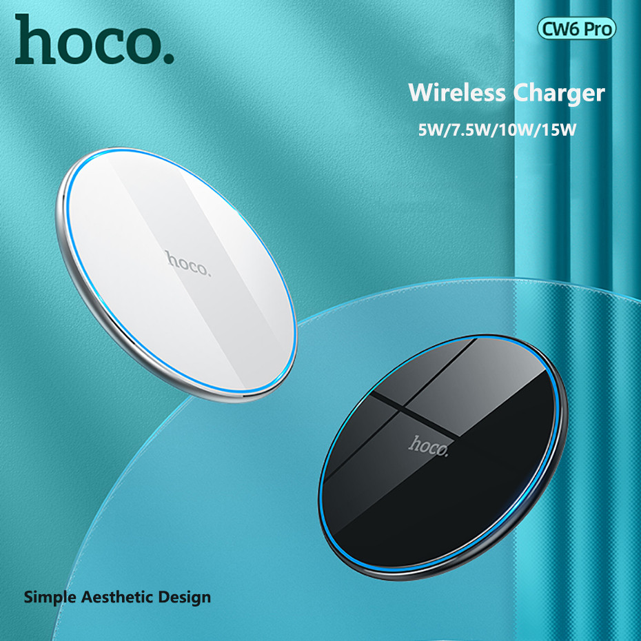 Бездротова Швидка Заряджання Hoco CW6 Pro Easy 15W — Купити на BIGL.UA ᐉ  Зручна Доставка (1743512670)