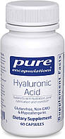 Гиалуроновая кислота, Hyaluronic Acid, Pure Encapsulations, 60 капсул