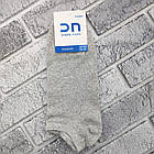 Шкарпетки чоловічі короткі весна/осінь світло-сірі р.27-29 (42-45) ДОБРА ПАРА 30035403, фото 3