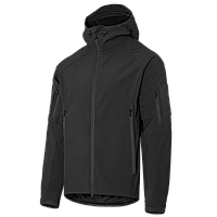 Сamotec куртка CM STALKER SOFTSHELL Black, военная зимняя куртка, тактическая куртка теплая черная, мужская