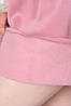 Жіноча спідниця на флісі рожевого кольору 157599P, фото 4